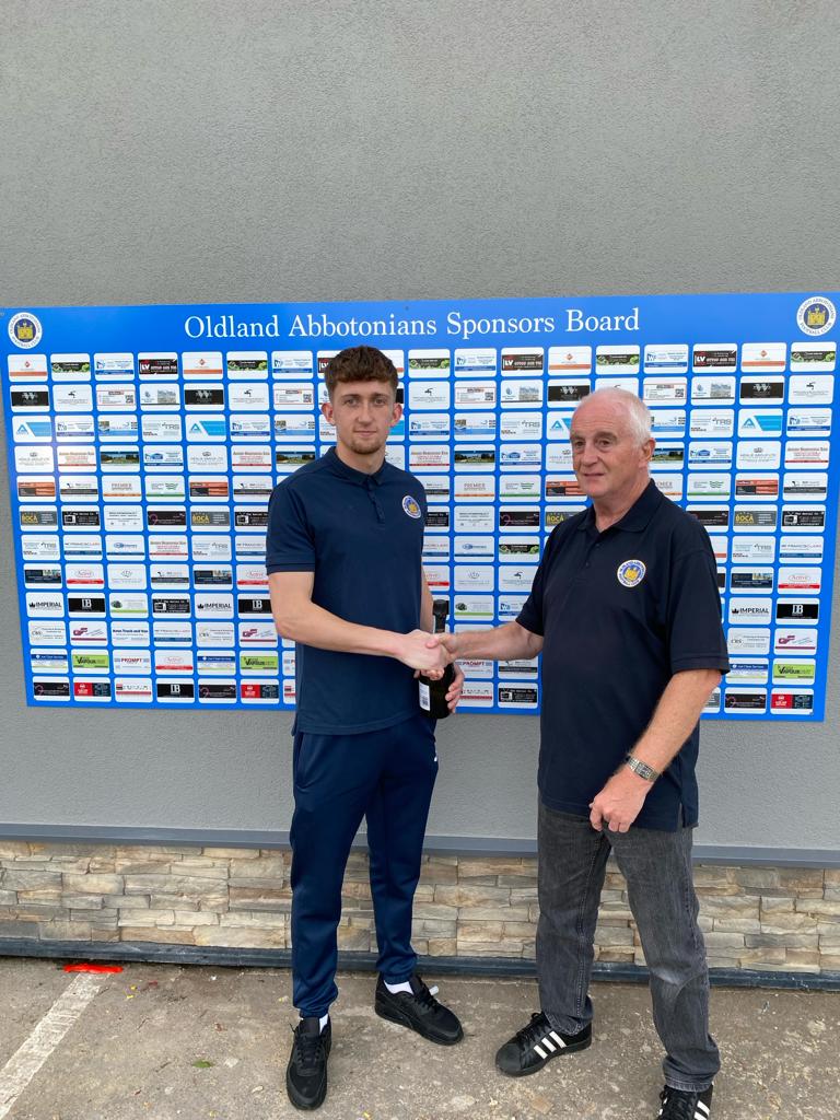 oldlandafc's tweet photo. Apologies for the late post, @oldlandafc player of the match Vs @HelstonAFC on Saturday awarded by the match day sponsor Steve Lewis was goal keeper Archie Didcott. 👏👏 https://t.co/qZXhR5oAMc
