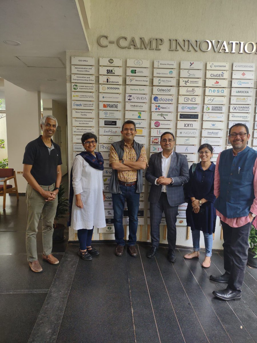 Our sincere appreciation to @CCAMP_Bangalore for extending a warm invitation to BFI. It was incredible to know journey of naturing talents since 13+ yrs, followed by a tour to the facility. Thank you for your warm hospitality and for taking the time to facilitate this visit.