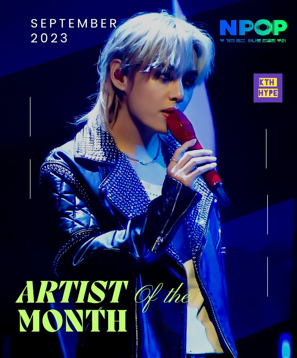 kthhype_ttg8's tweet photo. 1 MONTH WITH LAYOVER
V was crowned the 1st ever ARTIST OF THE MONTH - SEPTEMBER by NPOP Chart.
TIMELESS LEGEND V
#1MonthWithLayover
#ํํ์_๋ ์ด์ค๋ฒ์ ๋ฌผํด์ค์_๊ณ ๋ง์ https://t.co/WTl3sIIfgA