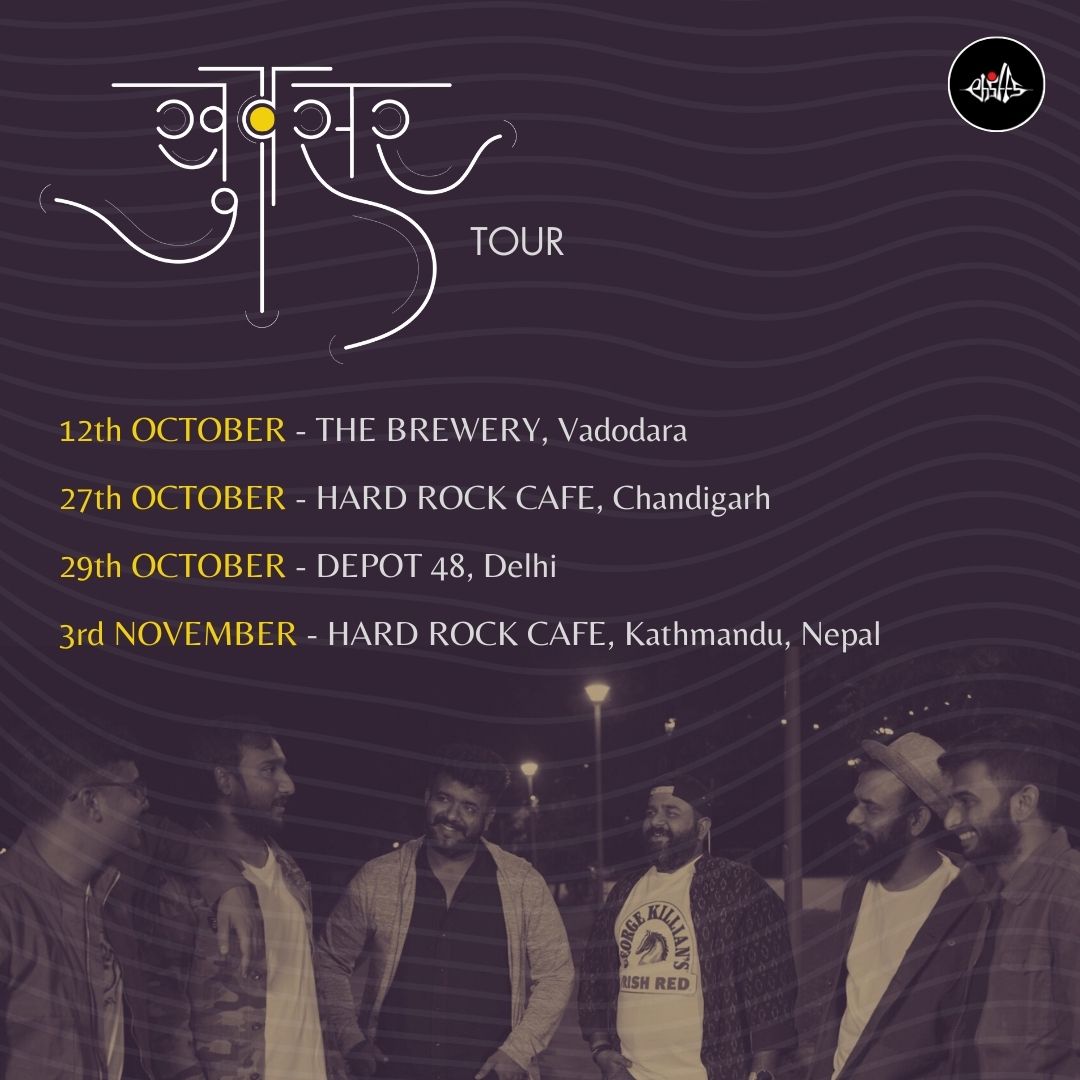 Two long years in the Album - 'Khudsar'  making , Finally our Musical jourmey has brought us to this moment , We are thrilled , ecstatic and filled with excitement as we embark our pre-Album release tour across India and Nepal. ❤️
.
Calling out to the people in nearby cities !
