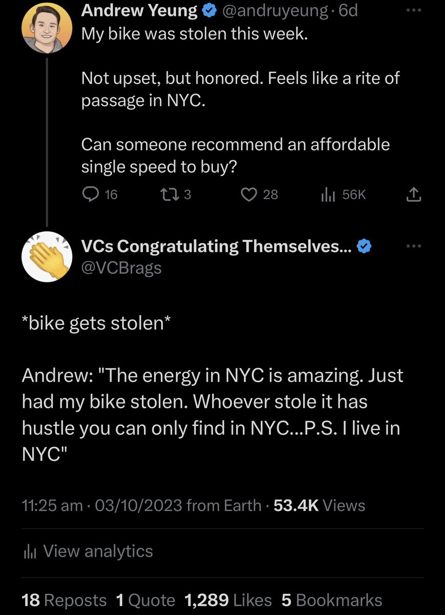Why must techbros make the city they live in their whole personality?