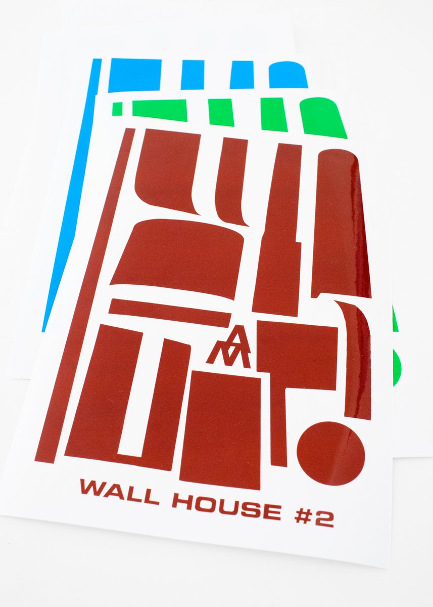 Kunstenaar Xandra Manuputty maakte speciaal voor onze tentoonstelling 'Een ode aan Wall House #2' een gelimiteerde oplage raamstickers, naar ontwerp van haar kunstwerk dat te zien is in ons architectuuricoon. Je scoort deze limited edition in Wall House #2!