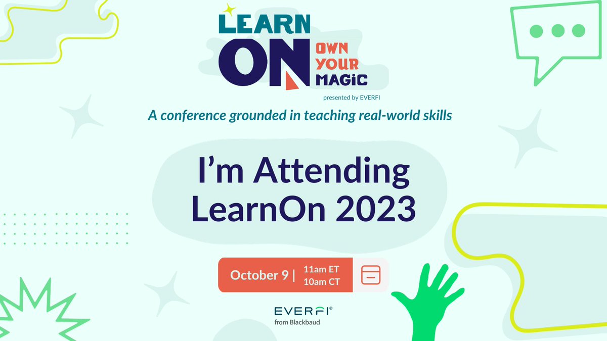 ✨It's here, it's here!✨

Join us live or register to receive the link to the on-demand sessions: learnon.everfi.com 

Pick up strategies from: 
<a href="/calm/">Calm</a> 
<a href="/Minecraft/">Minecraft</a> 
<a href="/CanvaEdu/">Canva for Education</a> 

See you soon! 🤩