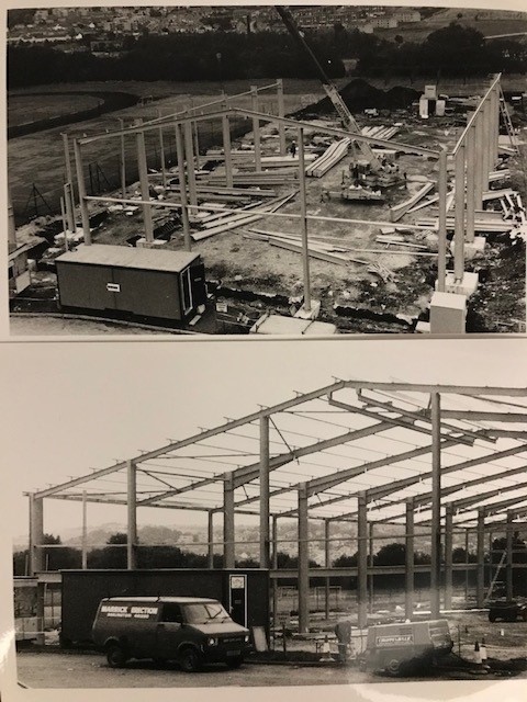 The building work gets underway on the Sports Hall, can anyone remember what year this was?  The car is a clue. #BGSfamily #bradfordgrammar #BGSRugby #netballfamily