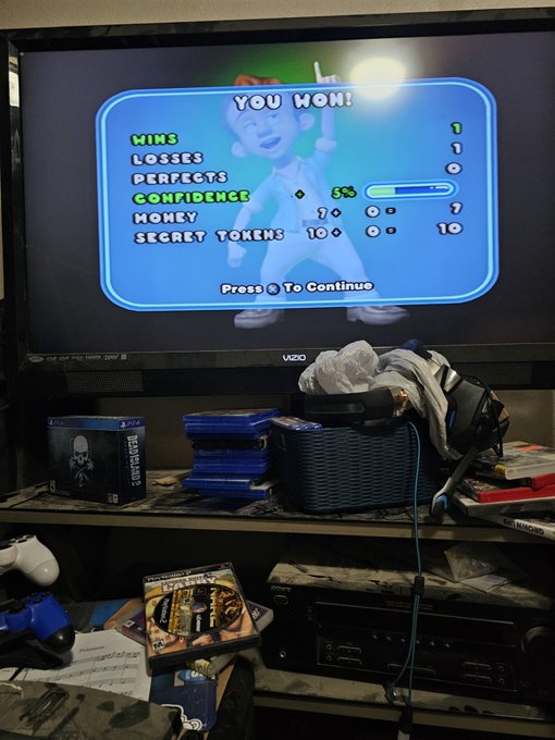 Out of every game  console a s gams in the house....lost my shit when I saw this in the atash....omg