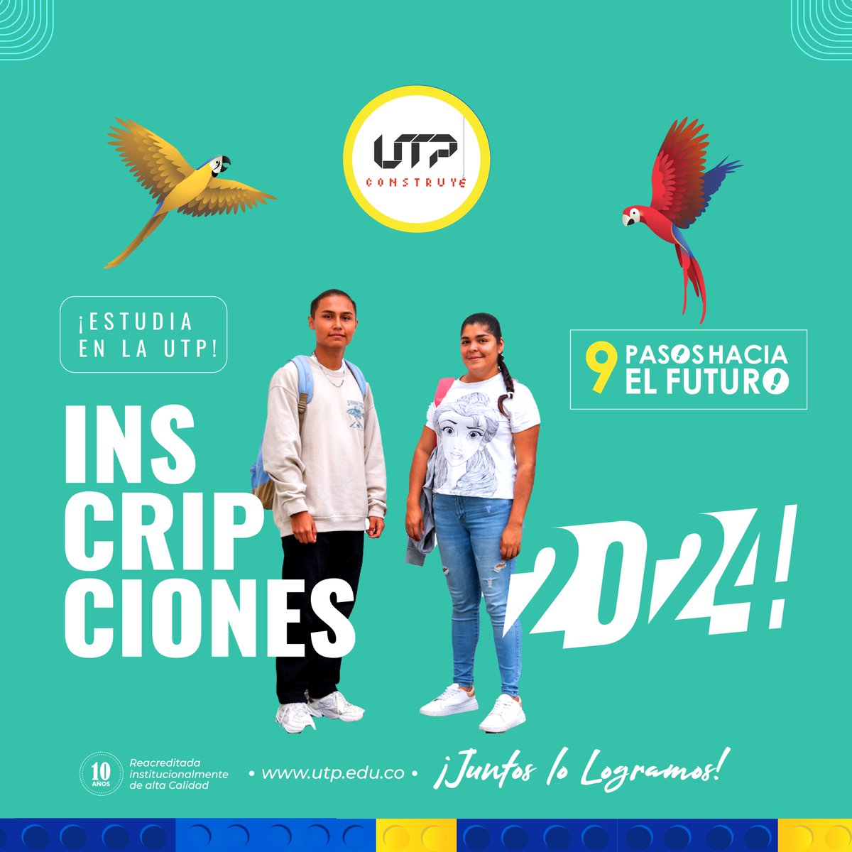 UTPereira's tweet photo. ¡Tenemos inscripciones abiertas en nuestra #UTPereira!
Ingresa a https://t.co/wVhzg7WOfq y sigue los pasos
Aquí te dejamos el enlace con el calendario 👇
https://t.co/ReSsQJKYjq
Comparte esta publicación con amigos y familiares
#UniversoUTP #UTPconstruye https://t.co/ieuOrDU2oj