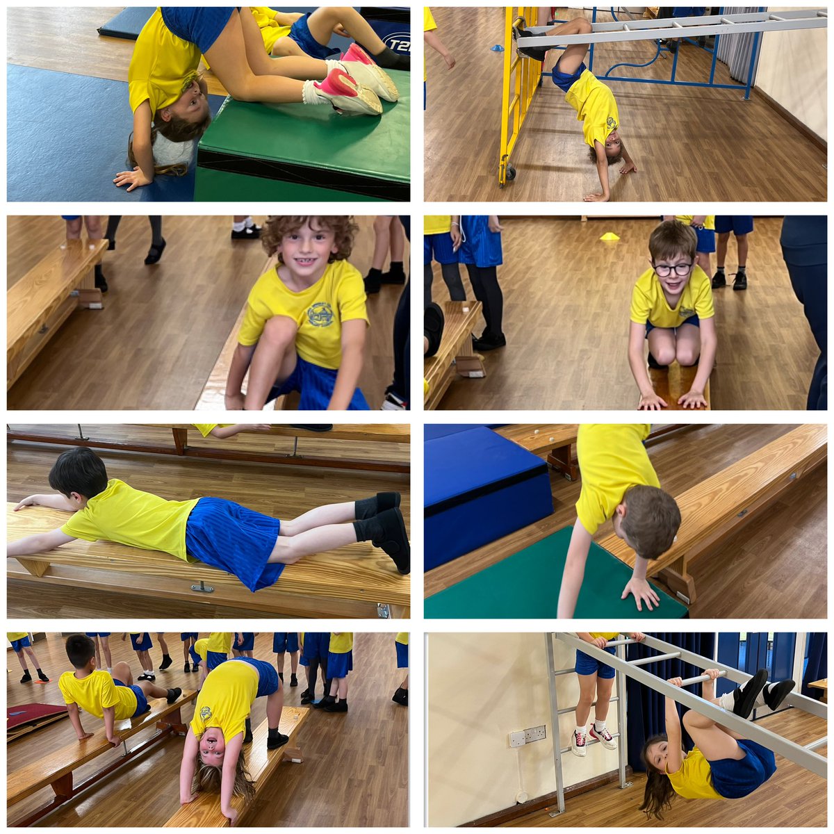 Year 3 had a fantastic gymnastics lesson, with Mrs Gilmore. The increase in confidence each week is super to watch.