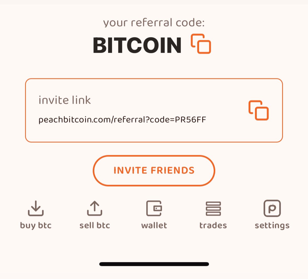 🫵 YOUR REFERRAL CODE MATTERS! Share the Peach-to-Peach 🍑 word and *EARN  21% of our revenue*!!! your referee get 1 FREE buy trade 😋 + sats back for  every sell! Peach #bitcoin
