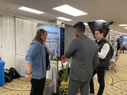 district360's tweet photo. Had an amazing time being part of
@IntlDwtnAssoc's Conference this year! Our team had the opportunity to set up a booth and meet some of our valued customers in person.  #IDACHI23 #District360 #customerappreciation #networkingevent #eventsuccess https://t.co/mtZykHw9Ar
