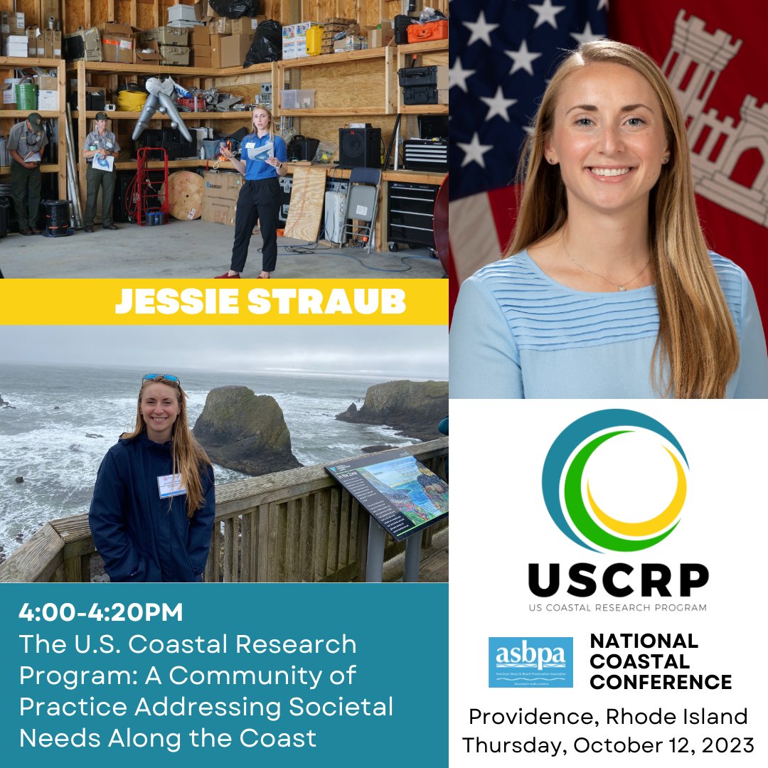 USCRP's tweet photo. We are headed to the @ASBPA National Coastal Conference with our research presenters Jessie Straub @jessamin_amelia, Jyothirmayi Palaparthi, Erfan Amini @erfan_amini_, and EJ Rainville! ✈️🏙️ Join us for Session 5B 4:00-5:20pm this Thurs, Oct 12 for these great presentations. https://t.co/SEbuoyvmux