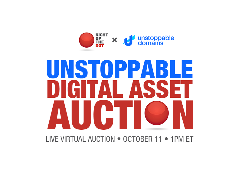 🔥 Act Fast: The Web3 Domain Gold Rush Begins Oct 11! bid.rotd.com #unstoppabledomains #web3 #onlineauction #domains unstoppableweb.co/3PvlQeE