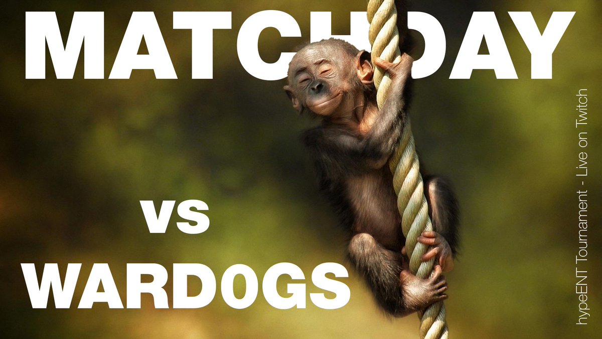 ProjectMonkeLFO's tweet photo. MATCHDAY!!! 🙈
MATCHDAY!!! 🙉
MATCHDAY!!! 🙊

Live vs @WarD0gsG 🐶in the @hypeENT_!  

Our LineUp at 19 CEST:
@BUBL3Zz_R6
@TrayFPS
@itsLucasV2
@ChipR6s
@OgonR6

(Stream link below👇) https://t.co/xqh7vdEVey