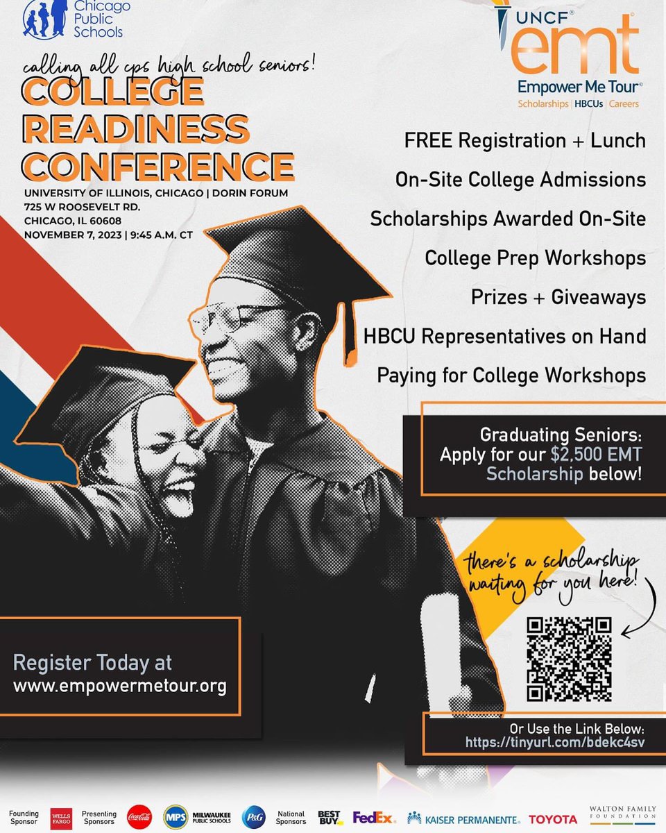 Today is a good day to register for the <a href="/UNCF/">UNCF</a> #EmpowerMeTour! <a href="/CPSScholarships/">CPS Scholarships</a> <a href="/ChiPubSchools/">CPS - Chicago Public Schools</a> <a href="/CPSNetwork16/">CPS Network 16</a> <a href="/CpsOptions/">Options Network CPS</a> @network14cps <a href="/N16Students_CPS/">Network 16 Student Resources</a> <a href="/CPS_Counselors/">CPS SchoolCounselors</a>