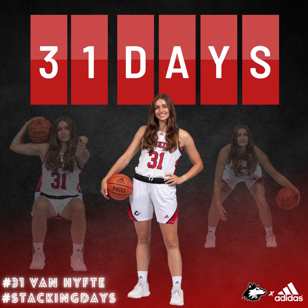 (Thirty) One day closer to tip-off!⏳ 

#StackingDays #31Days