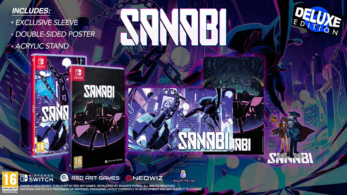 未開封 Switch SANABI サンナビ デラックスエディション SANABI