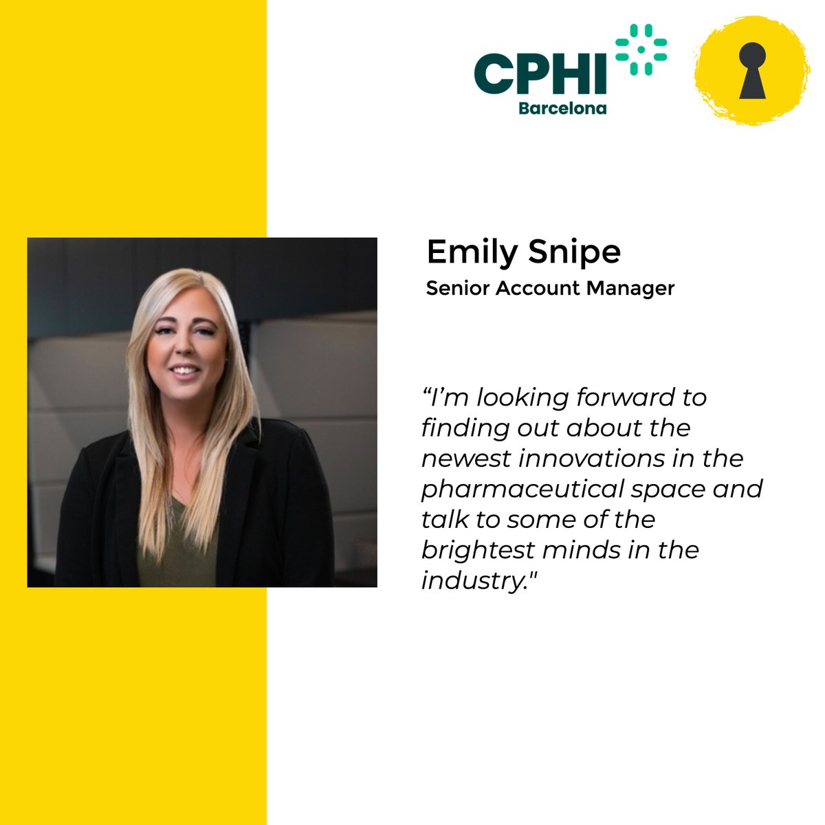NotchCom's tweet image. With only 2 weeks to #CPHI2023 Barcelona, some of the Notch team shared why they’re particularly excited to attend @CPHI_Events! 🇪🇸👥

If you would like to learn how we can apply our expertise to create brilliance for your brand, be sure to email info@notchcommunications.co.uk