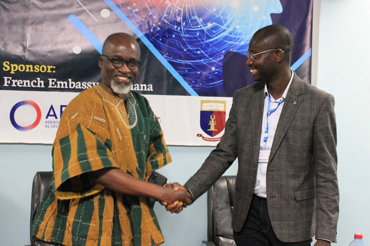 🌟 Wrapping up an inspiring Nyansapo #AI Symposium in Ghana! 🇬🇭

Kudos to our partners, <a href="/GAECGH/">Ghana Atomic Energy Commission</a> and <a href="/UnivParisSaclay/">Université Paris-Saclay</a>, and heartfelt thanks to the <a href="/FranceandGhana/">Ambassade de France au Ghana</a> for the generous support. Together, we explored AI's potential for sustainable development. 🤝💡  🌍🚀