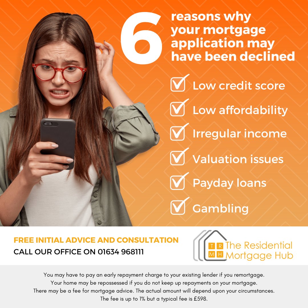 Receiving a declined #mortgageapplication can be disappointing, but it's important not to lose hope. By understanding the common reasons for rejections and taking appropriate steps to address them, you can significantly improve your chances of securing a #mortgage.