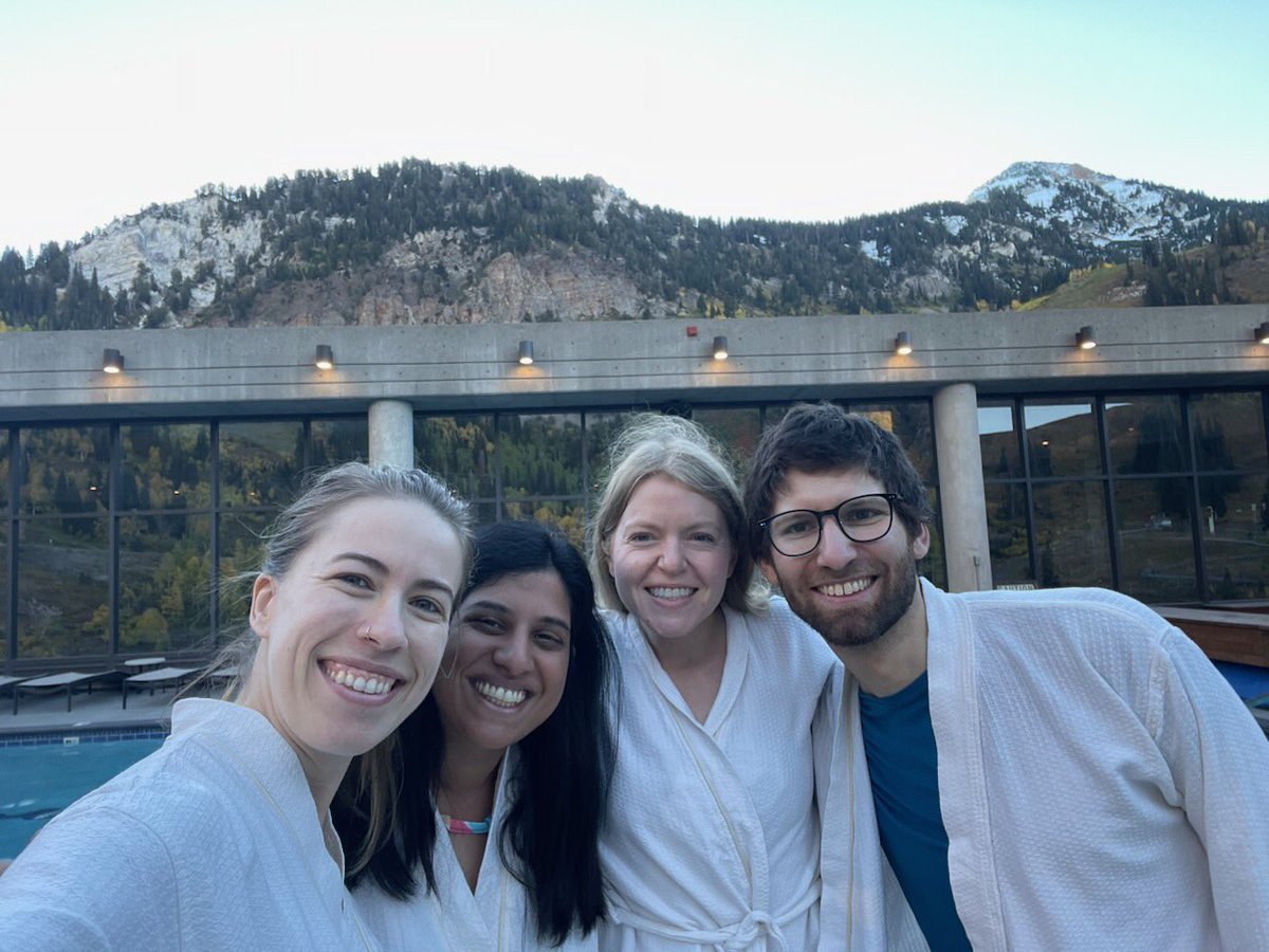 UofUNephrology's tweet photo. Our fellows enjoyed a well-deserved and relaxing spa day @Snowbird thanks to the newly expanded wellness curriculum and a @UofUGME wellness grant #nephforward #traineewellness
#beUtahful https://t.co/d06d5ItePA