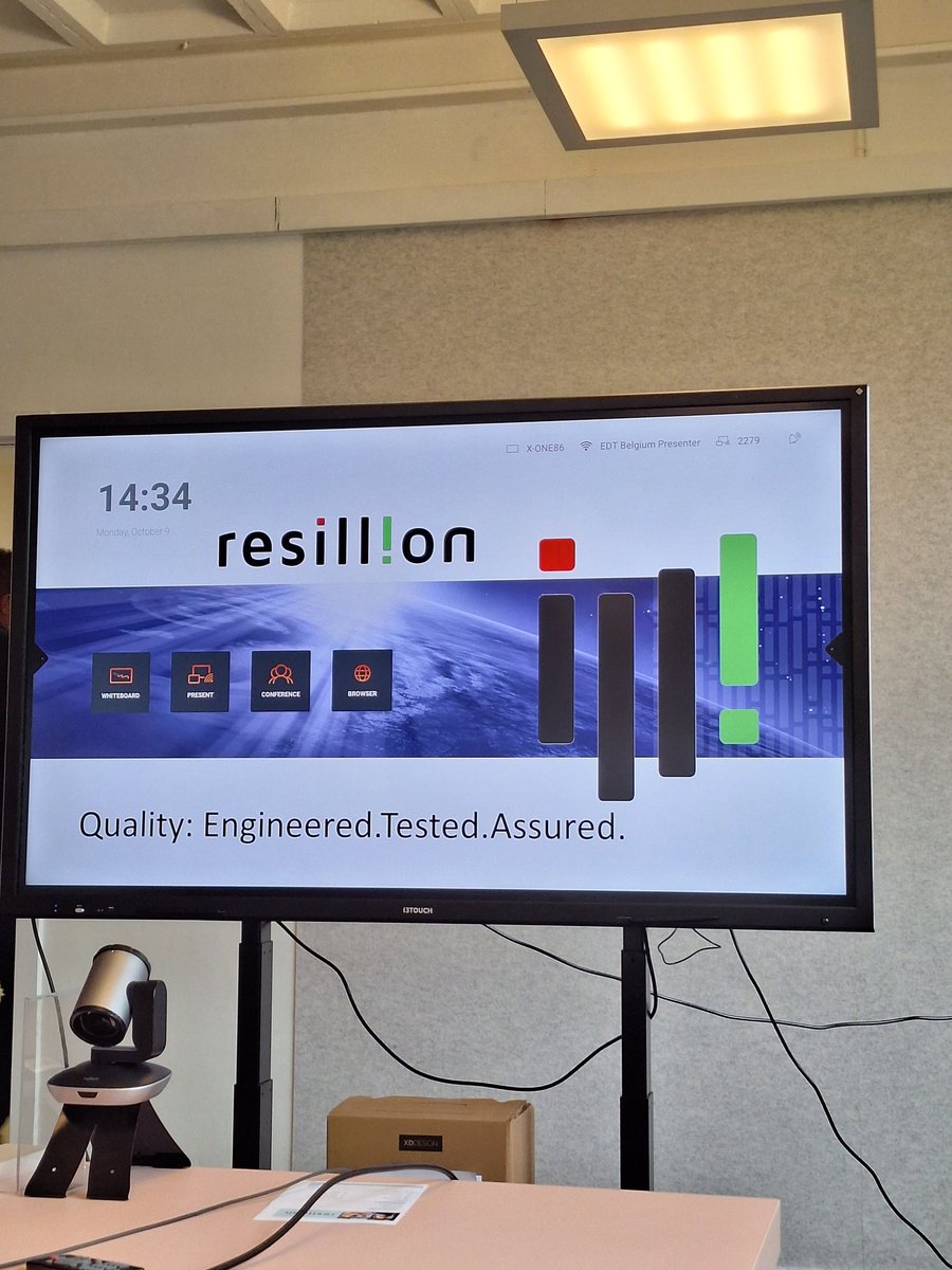 BulenTom's tweet photo. Vandaag ben ik bij #resillion op bezoek geweest en heb ik heel wat interessante informatie gekregen over wat zij doen en hoe het in zijn werk gaat met testing.

Bedankt voor de informatie!

#itfactory #thomasmore https://t.co/i4d7YzOTAV