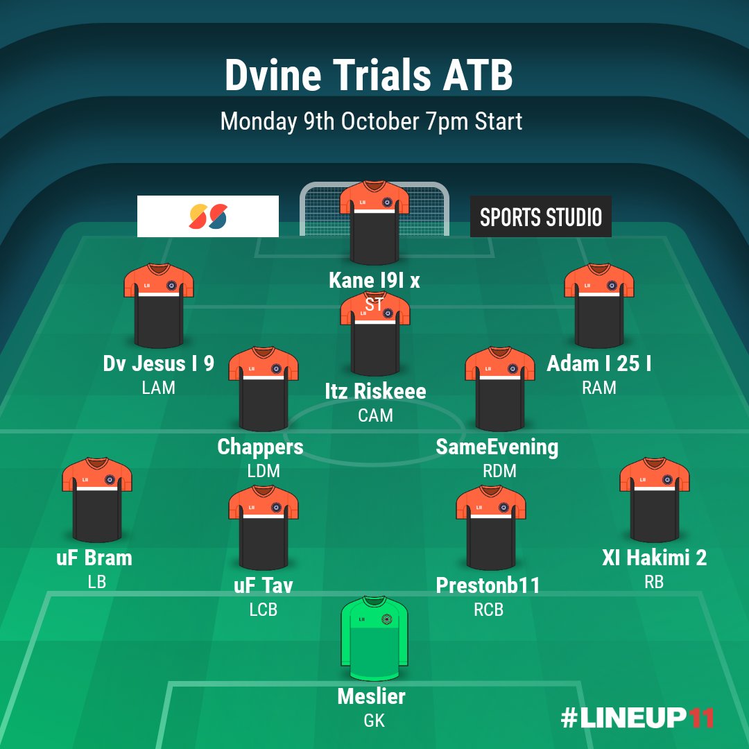 Dvine eSports (@dvineesports) on Twitter photo Tonights Lineup In <a href="/ATBProClubs/">ATB Pro Clubs Tournaments</a> After Making The Semi Finals Yesterday Let's See If We Can Do 1 Better Tonight #Dvine #EAFC24 #ATBProClubs #VPG #VineBoys Tonights Lineup In <a href="/ATBProClubs/">ATB Pro Clubs Tournaments</a> After Making The Semi Finals Yesterday Let's See If We Can Do 1 Better Tonight #Dvine #EAFC24 #ATBProClubs #VPG #VineBoys