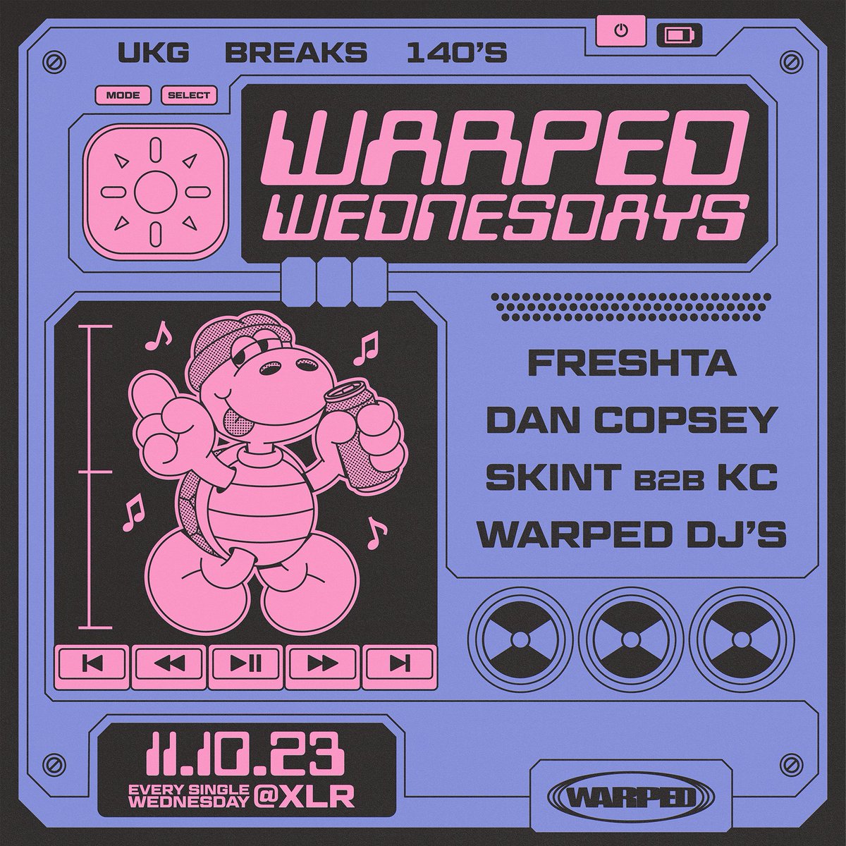 warpedmcr's tweet photo. Warped Wednesdays - Freshta: UK Garage + more! at XLR on Wed 11th Oct 2023 https://t.co/KL0oCWYds6 https://t.co/J3pFz78YPw