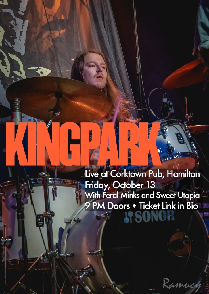 King Park (@king_park_music) on Twitter photo Without Will we wouldn’t have a drummer and that would be a lot less fun. Thanks tons for that Will. Come see him absolutely rip it at our local pub on Friday night! <a href="/sweetutopiaband/">SWEET UTOPIA</a> and us are opening for the fantastic @feralminks. Without Will we wouldn’t have a drummer and that would be a lot less fun. Thanks tons for that Will. Come see him absolutely rip it at our local pub on Friday night! <a href="/sweetutopiaband/">SWEET UTOPIA</a> and us are opening for the fantastic @feralminks.