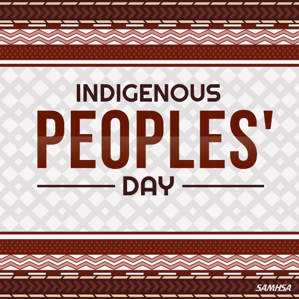 samhsagov's tweet photo. SAMHSA celebrates #IndigenousPeoplesDay which honors the history, culture and invaluable contributions of Native Americans. 

SAMHSA remains committed to working with Tribal Nations to improve the behavioral health of Indigenous People. https://t.co/Q5jDNYMP60 https://t.co/BrbZZiI2in