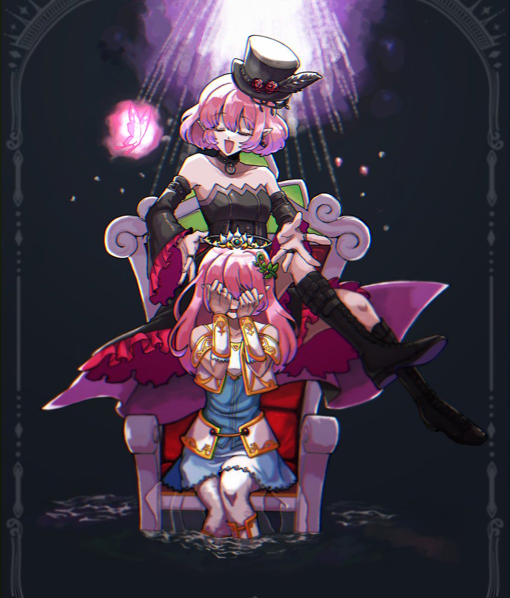 🍵
「美麗的櫻花處，我是精靈的女王。」
#Maplestory
#露希妲 #루시드 #ルシード