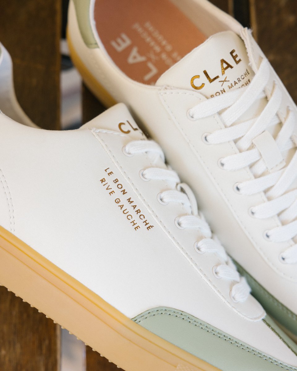 clae_official's tweet photo. Meet the Deane 🌵

Co-developed with @lebonmarche

Our iconic silhouette is offered in #Cactus material and features a one-of-a-kind asymmetric gold logo exclusive to this collaboration.

Shop this limited edition at https://t.co/9uTaw0641r #clae #cactus #lebonmarche #paris https://t.co/Va4ije4ecU