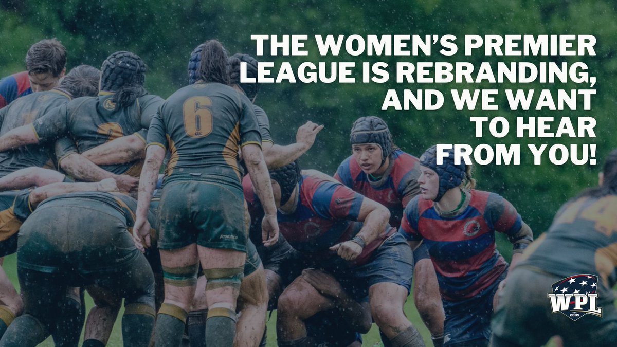Share your thoughts about the next professional women's league, Women's Rugby! No rugby experience necessary to complete the survey. #womenbelonginsports <a href="/WPLRugby/">WPL Rugby</a> <a href="/espnW/">espnW</a> 

bit.ly/WPLRebrand