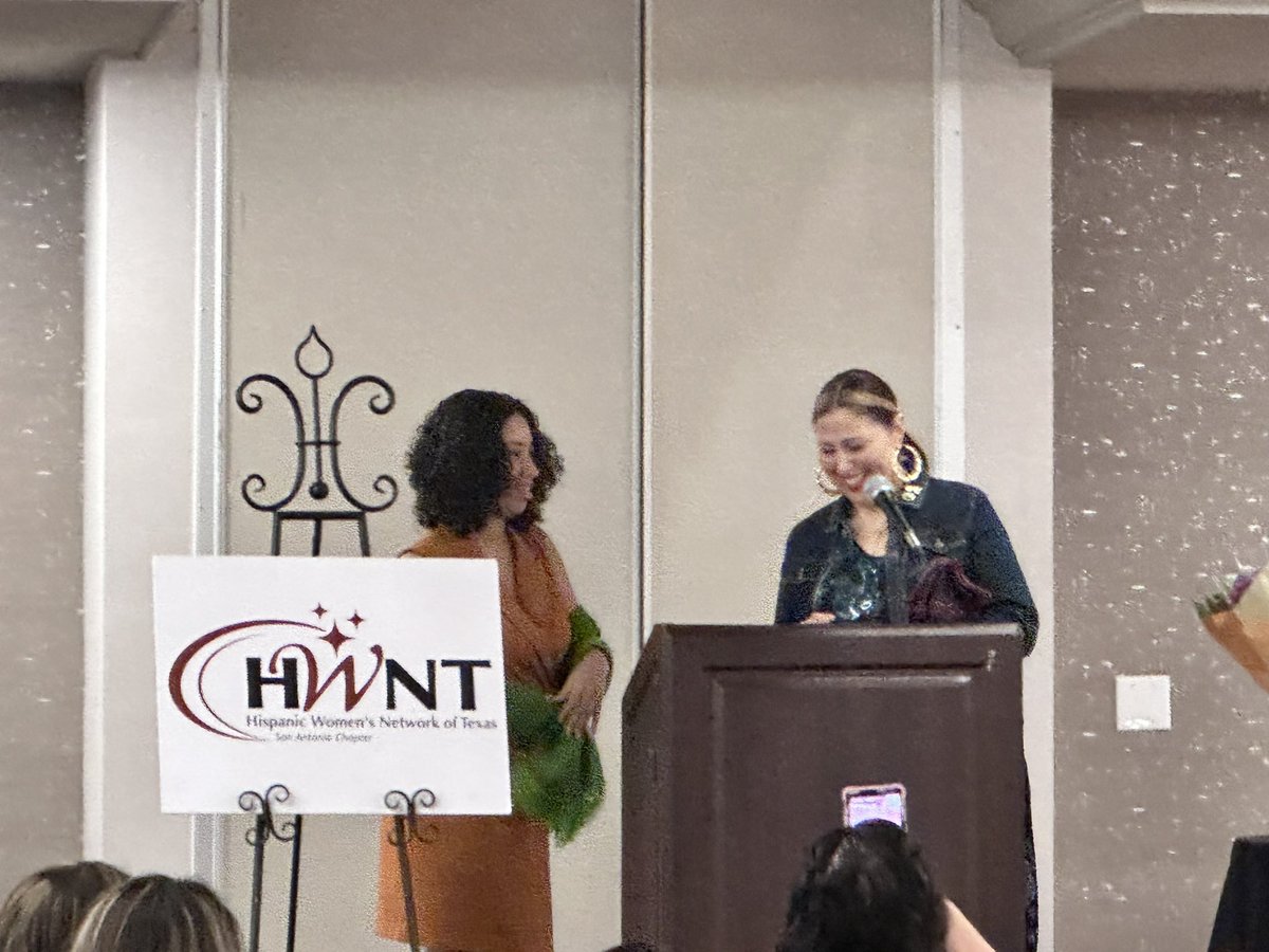 joesmokes79's tweet photo. We want to congratulate our owner Emilie Herrera on receiving the 2023 Hermana Award for her community service. #hwnt #2023Hermanaaward https://t.co/ZDgo8c7baM