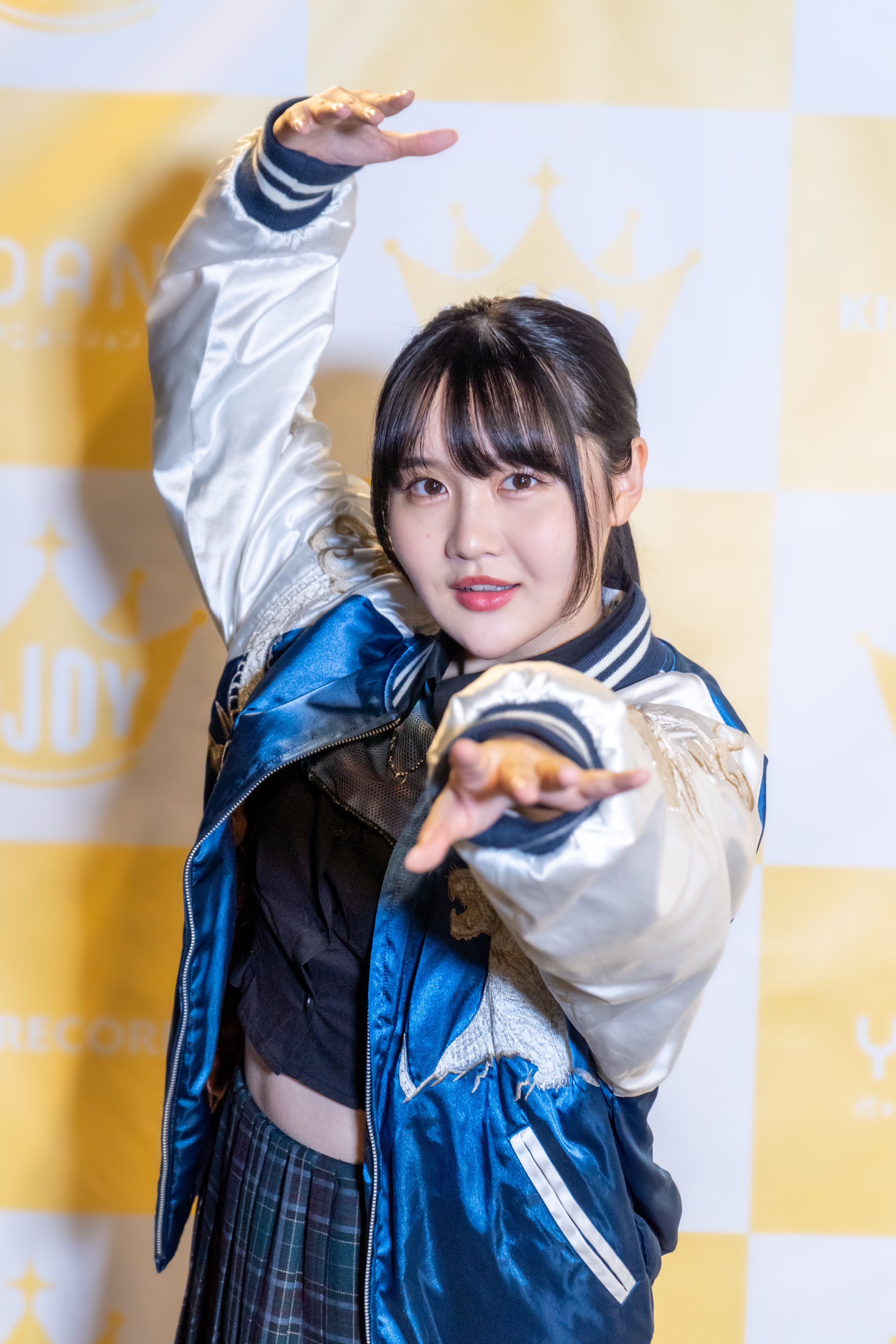 ニアジョイ ラッフル 藤沢莉子 直筆サイン入りアクリルパネル タオル ≒JOY 2周年コンサート「≒JOY 2nd ANNIVERSARY PREMIUM CONCERT