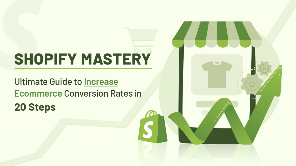 cmsminds's tweet image. Shopify Mastery: Ultimate Guide to Increase Ecommerce Conversion Rates in 20 Steps.  tinyurl.com/4ypzw96k

#shopifymastery #shopifydevelopment #shopifywebsitedevelopment #shopifyguide #shopifyspeedoptimization