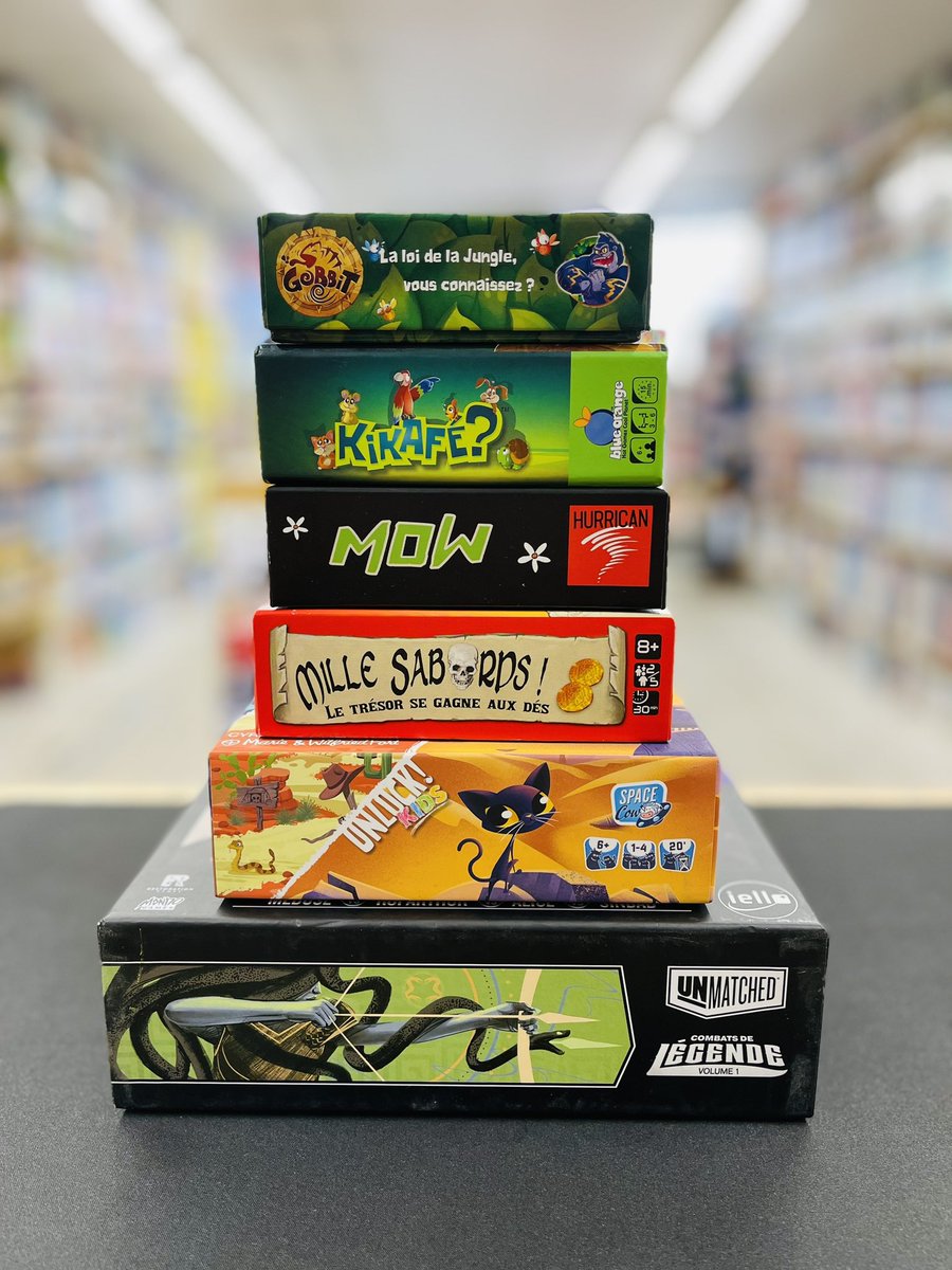 LudiJeux_79's tweet photo. 🎲♟️Nouvelle reprise de jeux d’occasions disponible dans votre boutique‼️
📣Vous avez des jeux que vous n’utilisez plus ?! Nous les reprenons en bon d’achat,n’hésitez pas à nous contacter
#ludijeux #j2s #occasion #parthenay #boardgames #JeuFLIP #teamludijeux #jeuxdesociete https://t.co/Z8uNdJwLif
