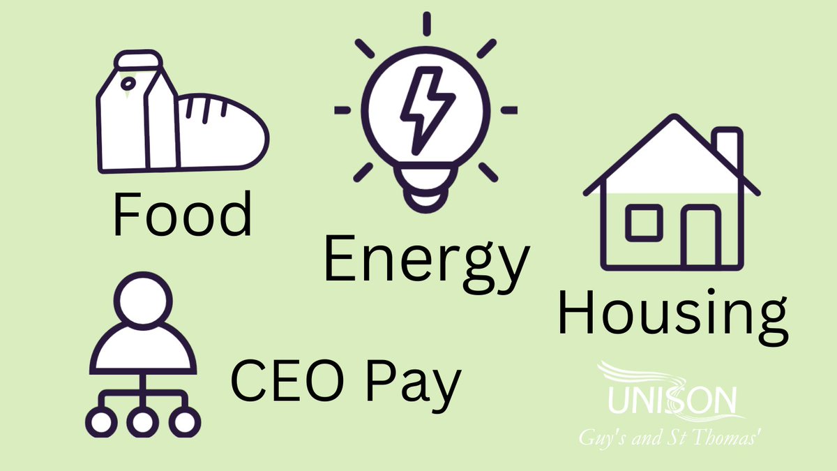 UNISON_GSTT's tweet photo. What if your pay increased at the same rate your bills do? Or if our pay rises were the same as CEO’s? Add your pay to the cost of living calculator and find out: https://t.co/ufaIWzZ3yj
#UNISON https://t.co/spsbkWIdyq