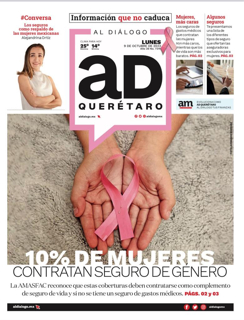 Buen día.🌞
Te presentamos la portada de hoy lunes  9 de octubre de 2023.
Ve la información completa en el siguiente enlace ⤵️        

amqueretaro.com/dialogo-queret…

issuu.com/periodicoamque…