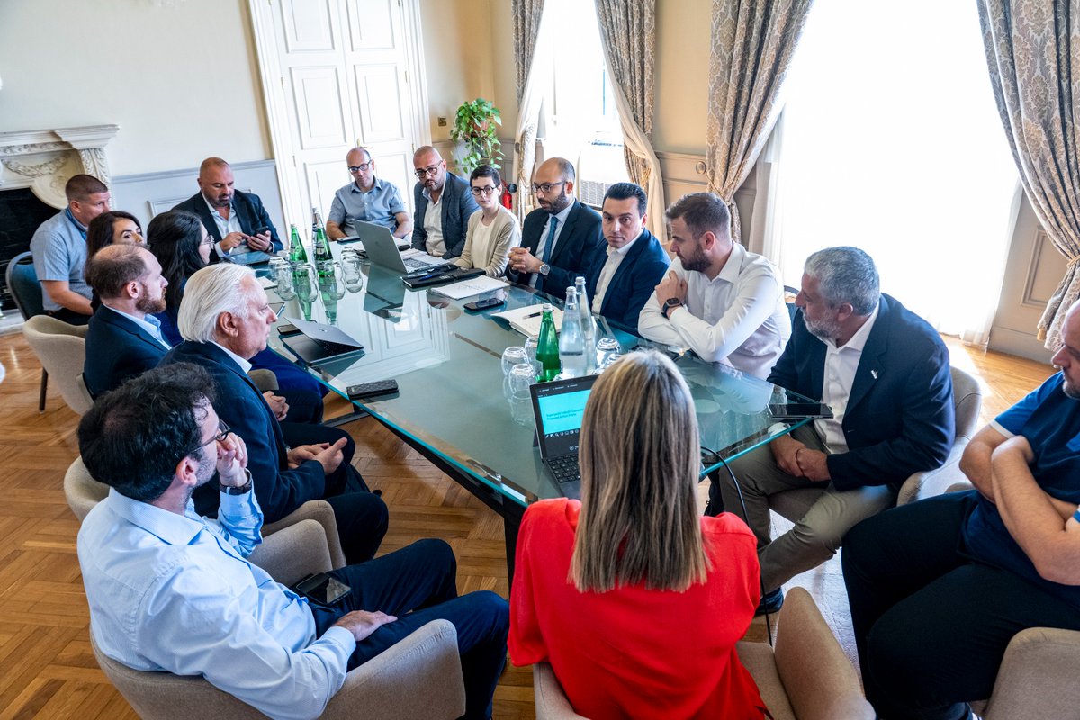 A productive meeting with key stakeholders from the #superyachts industry. #Malta continues to be a protagonist in this very competitive market. Interesting developments are on the horizon.