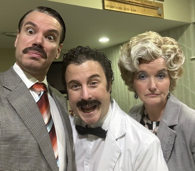 Possibly THE best way to spend a Saturday evening with <a href="/SamDunningActor/">Sam Dunning</a>  and Simon at <a href="/ComedyDinner1/">Comedy Dinner Shows</a>   Lots of fun working with talented actors. A fab evening's work, thank you both 🙏