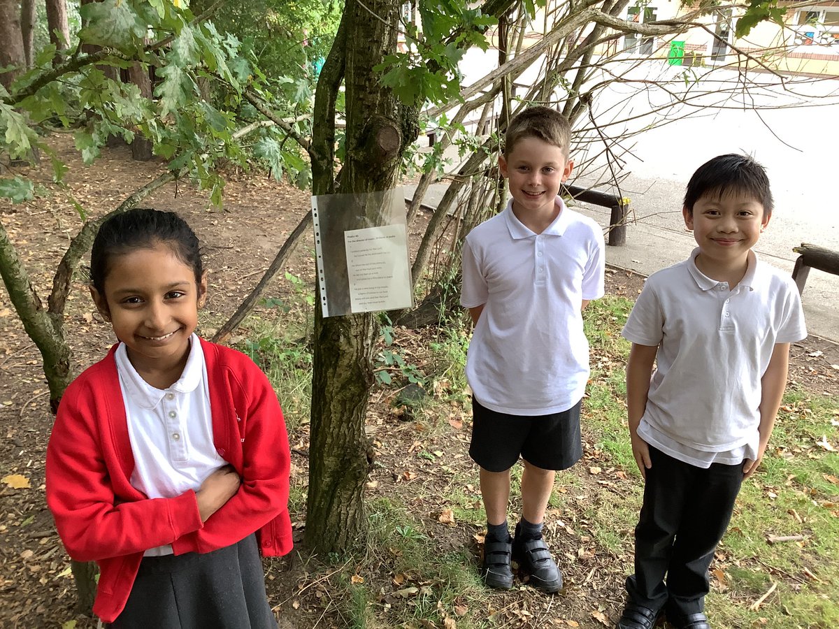 StPhilipsY4C's tweet photo. Today we explored the playground. We were looking for Psalms hidden in the area! @StPhilipCEAP #teamstphilips https://t.co/0bNHaNmcF1