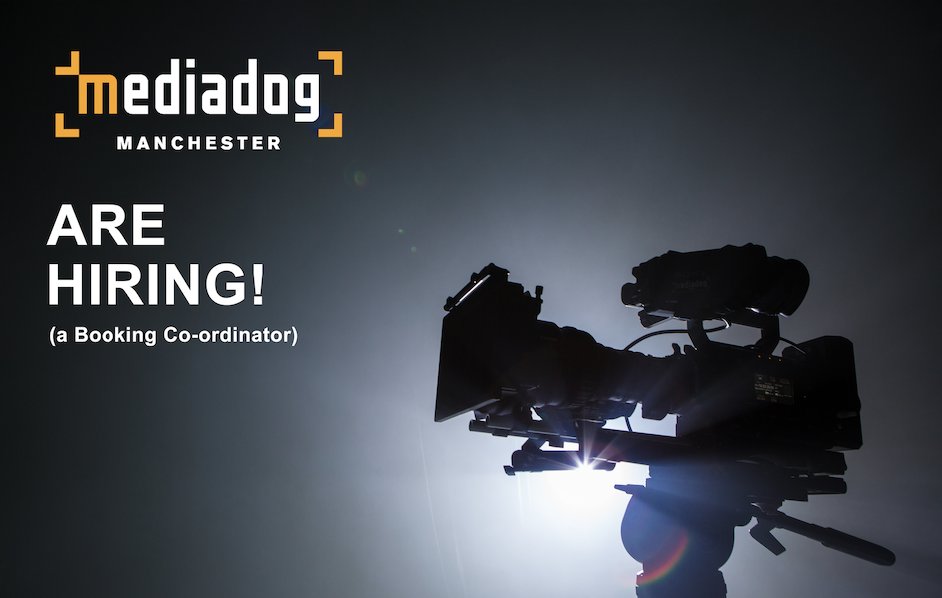 mediadoghire's tweet image. We're hiring! 

We're looking for a Booking Co-ordinator to join our Manchester team.

To find out more &amp;amp; apply email us at...

Applications@media-dog.com

#jobs #yourjobstartshere #yourshootstartshere