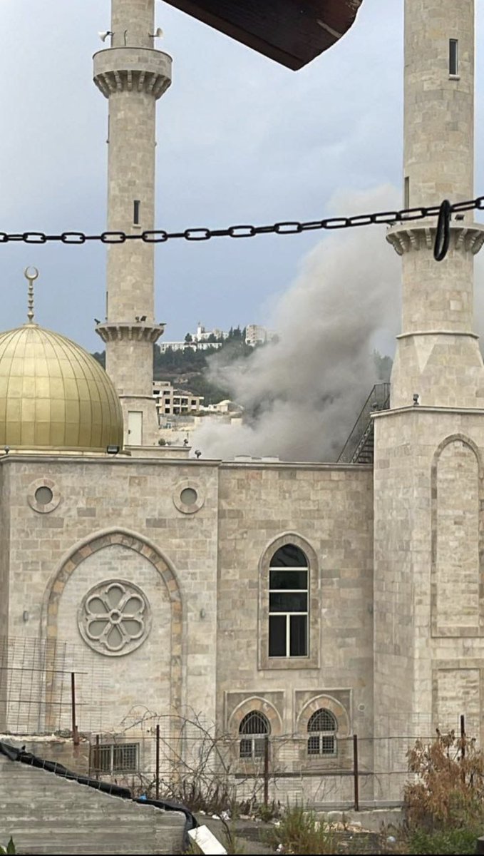 MichalSabra's tweet photo. Hamas rocket just landed in Israeli Arab town of #AbuGosh damaging a mosque. These are your Palestinian “freedom fighters” https://t.co/FryPHDxWrC