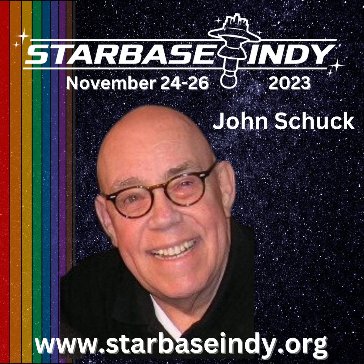 Join us Thanksgiving weekend to meet Hollywood and Star Trek legend John Schuck!
