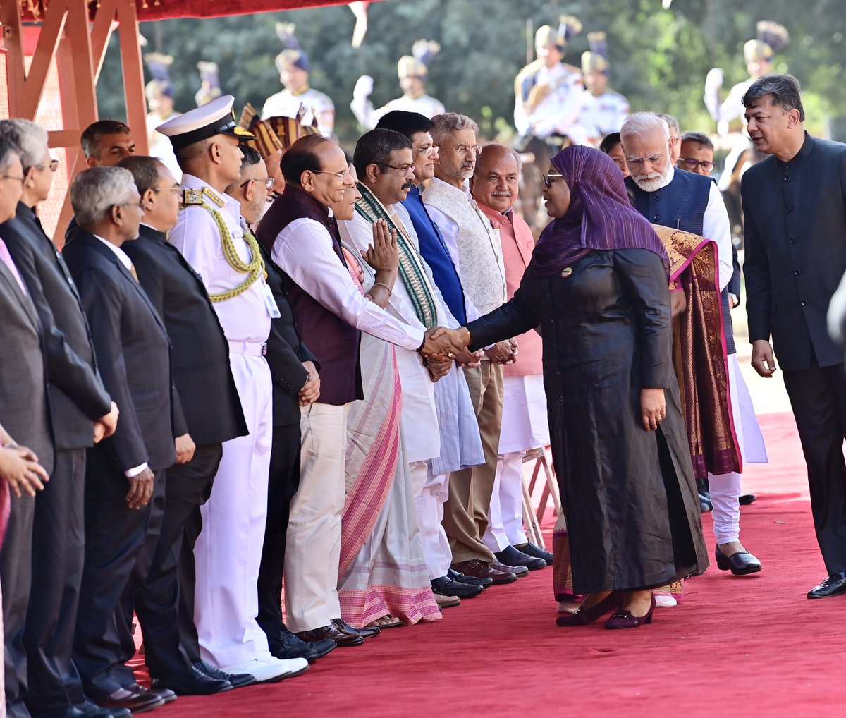Chama Cha Mapinduzi (@ccm_tanzania) on Twitter photo Ziara ya Kitaifa ya Mwenyekiti wa CCM na Rais wa Jamhuri ya Muungano wa Tanzania Ndg. Samia Suluhu Hassan katika Mji wa New Delhi nchini India <a href="/narendramodi/">Narendra Modi</a> <a href="/AmitShah/">Amit Shah</a> <a href="/amitmalviya/">Amit Malviya</a>
<a href="/BJP4India/">BJP</a> Ziara ya Kitaifa ya Mwenyekiti wa CCM na Rais wa Jamhuri ya Muungano wa Tanzania Ndg. Samia Suluhu Hassan katika Mji wa New Delhi nchini India <a href="/narendramodi/">Narendra Modi</a> <a href="/AmitShah/">Amit Shah</a> <a href="/amitmalviya/">Amit Malviya</a>
<a href="/BJP4India/">BJP</a>