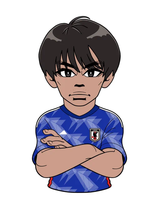 #サッカー日本代表 メンバー変更#三笘薫 選手→#奧抜侃志 選手#前田大然 選手→#川辺駿 選手#SAMURAIBLUE 