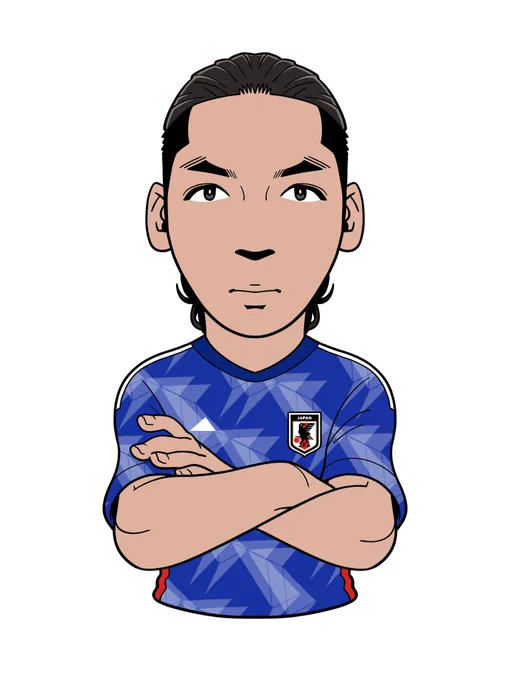 #サッカー日本代表 メンバー変更#三笘薫 選手→#奧抜侃志 選手#前田大然 選手→#川辺駿 選手#SAMURAIBLUE 