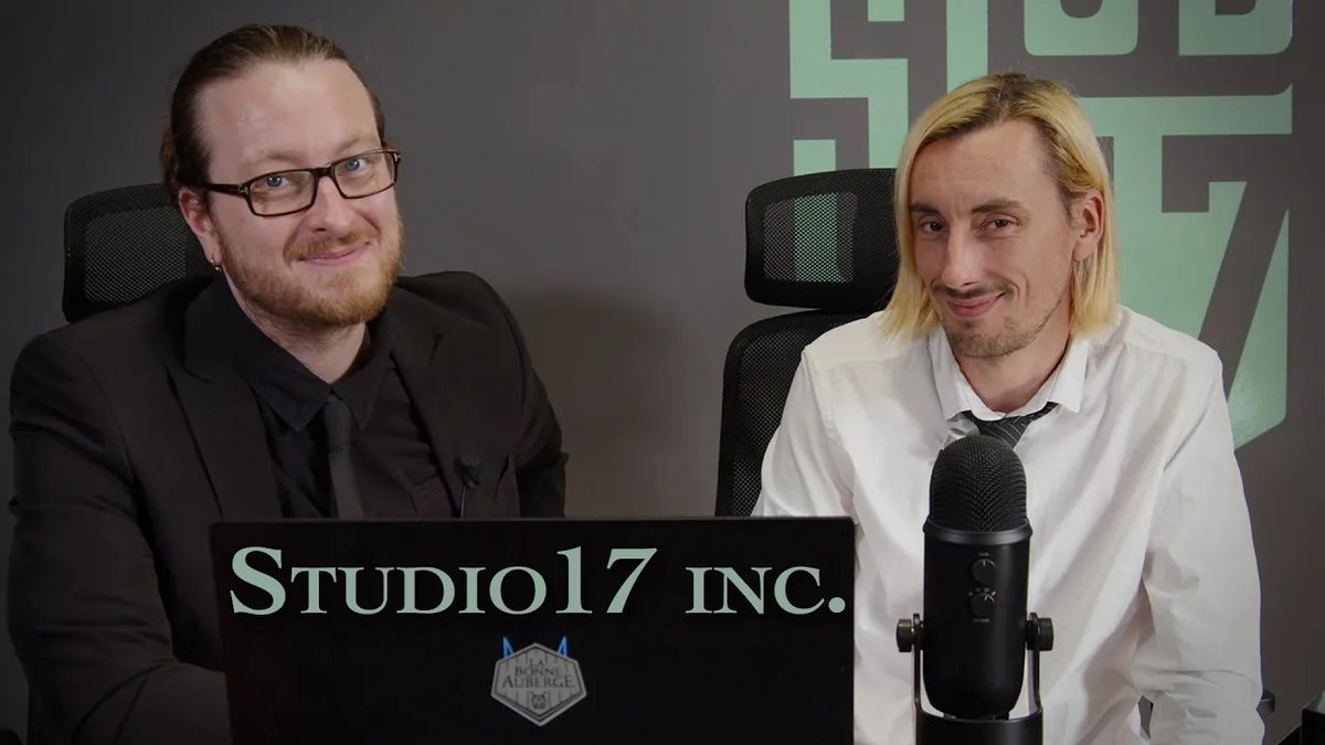 Au <a href="/StudioDussept/">Studio 17</a>, nous créons des contenus funs et divertissants 🎉

Et vous les Aubergines, vous verriez quoi comme marque travailler avec le Studio (n'hésitez pas à les taguer) ? 👀

La vidéo ➡️ youtu.be/A-Lu02AMioo
Les pledges pour les pros ➡️ gameontabletop.com/cf2311/la-bonn…