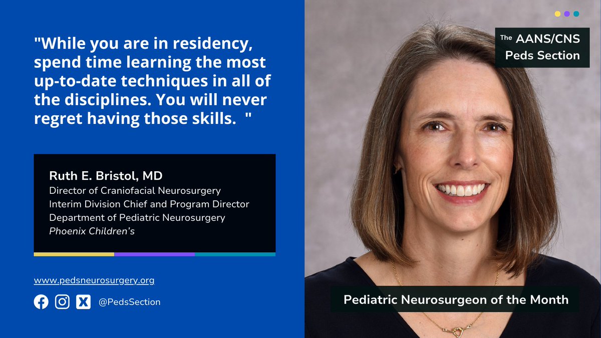 AANS/CNS Peds Section tweet media