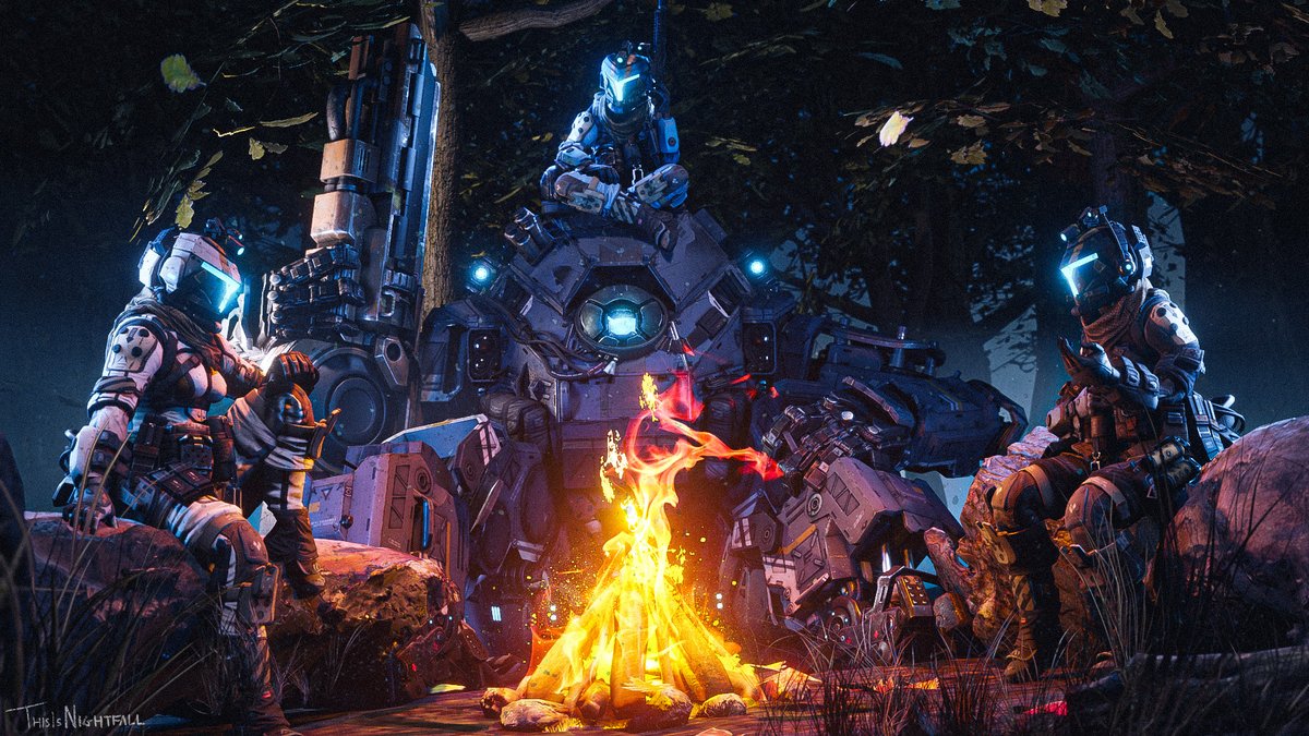 Last weekend i got <a href="/ThisIsNightfall/">⚡️ NIGHTFALL ⚡️</a> to make this for me, They are super good and its their first time doing any Titanfall 2 art.

They are mostly over on insta under the same tag check them out they are really cool :)