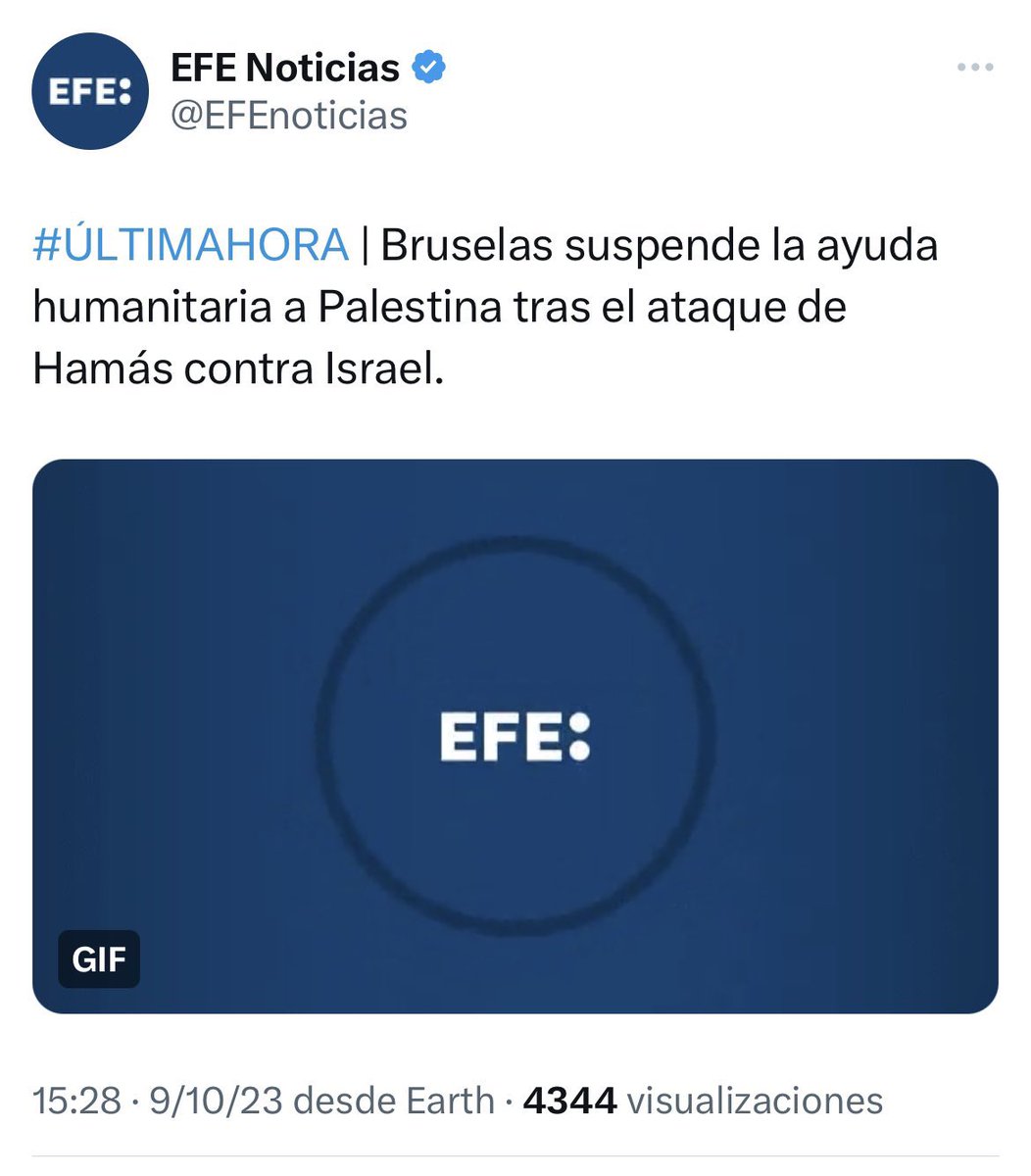 IreneMontero's tweet image. Ministro de Defensa de Israel: “Ordené un asedio total sobre la Franja de Gaza. Estamos luchando contra animales humanos".

La ayuda humanitaria debe ser reforzada, no suspendida. Todos los esfuerzos dedicados a la paz y al cumplimiento del derecho internacional humanitario